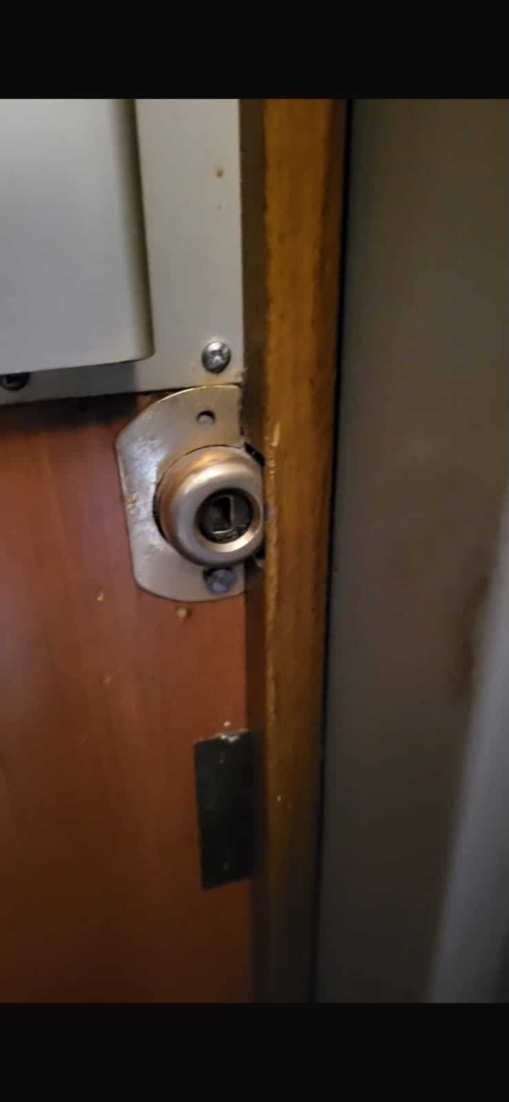 ouverture de porte